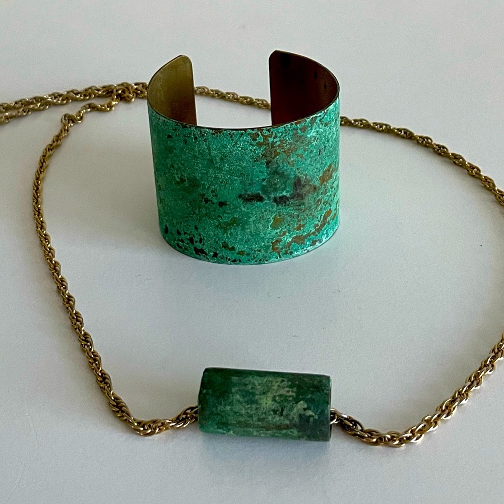 Local artisan bracelet and necklace